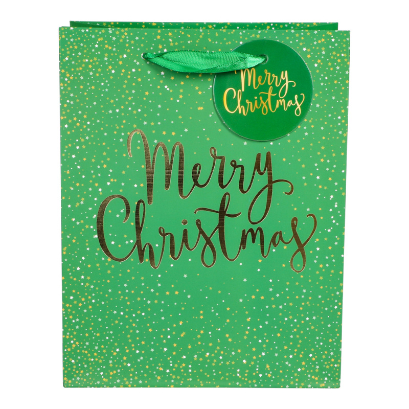 Presentpåse Christmas Grön