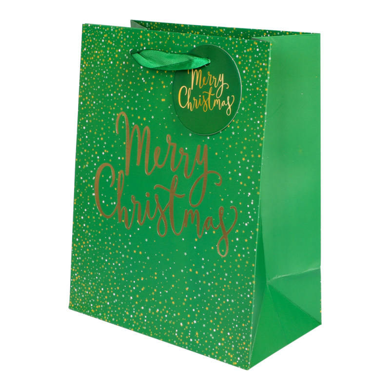 Presentpåse Christmas Grön