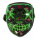 LED Mask El Wire Purge Grn