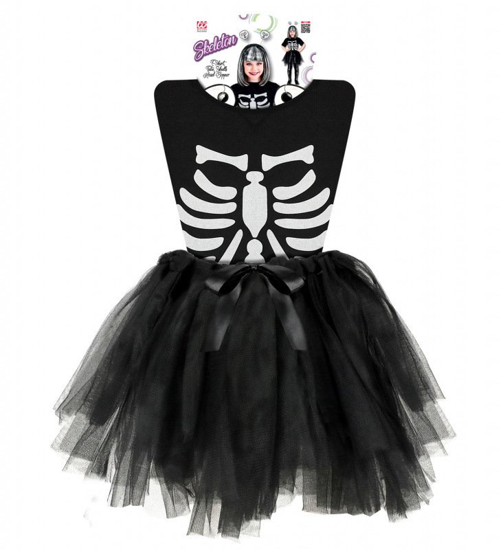 Skelettklänning 3-5 år