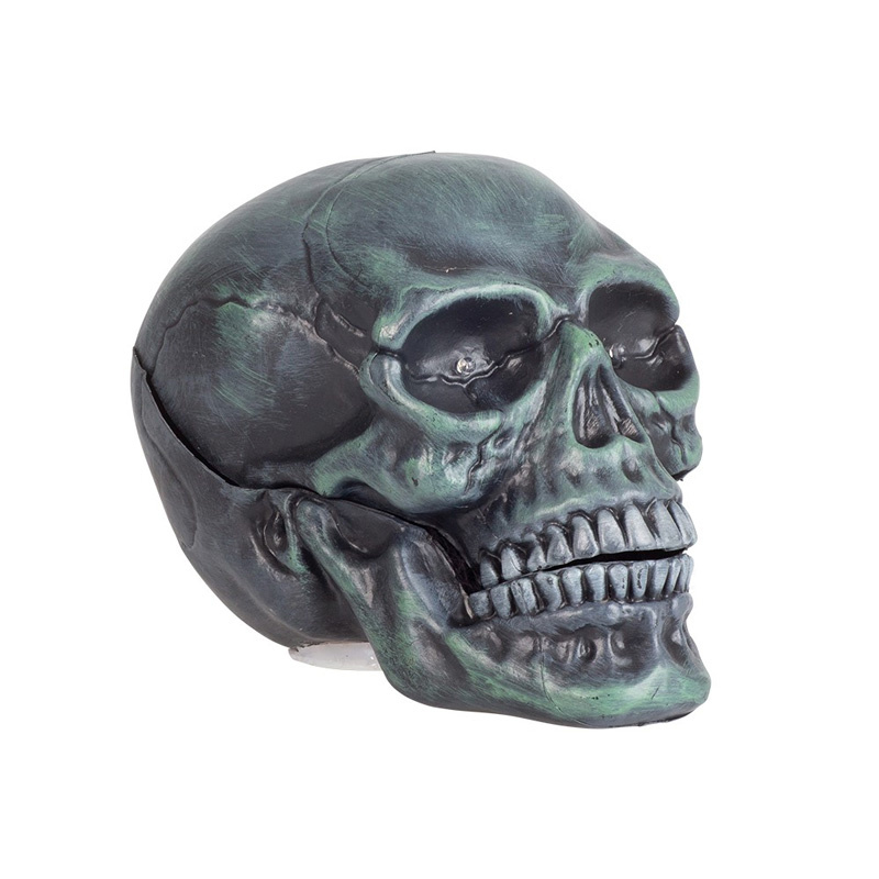 Dödskalle props skrattande