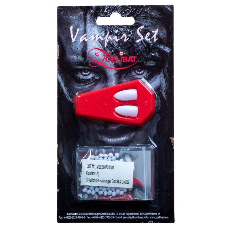 Vampyrtänder med lim