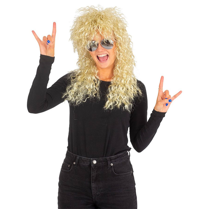 Peruk Rock Blond