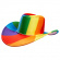Cowboyhatt regnbågsfärgad Cowboyhatt regnbågsfärgad