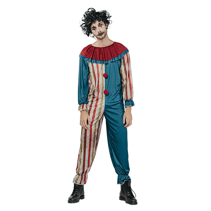 Clown maskeraddräkt Vintage