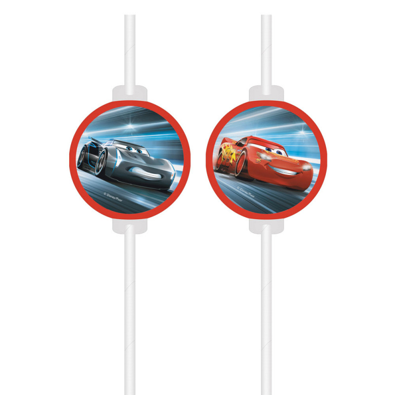 Disney cars sugrör