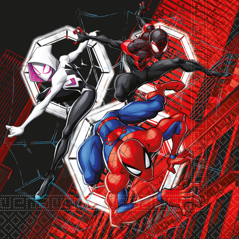 Spiderman servetter