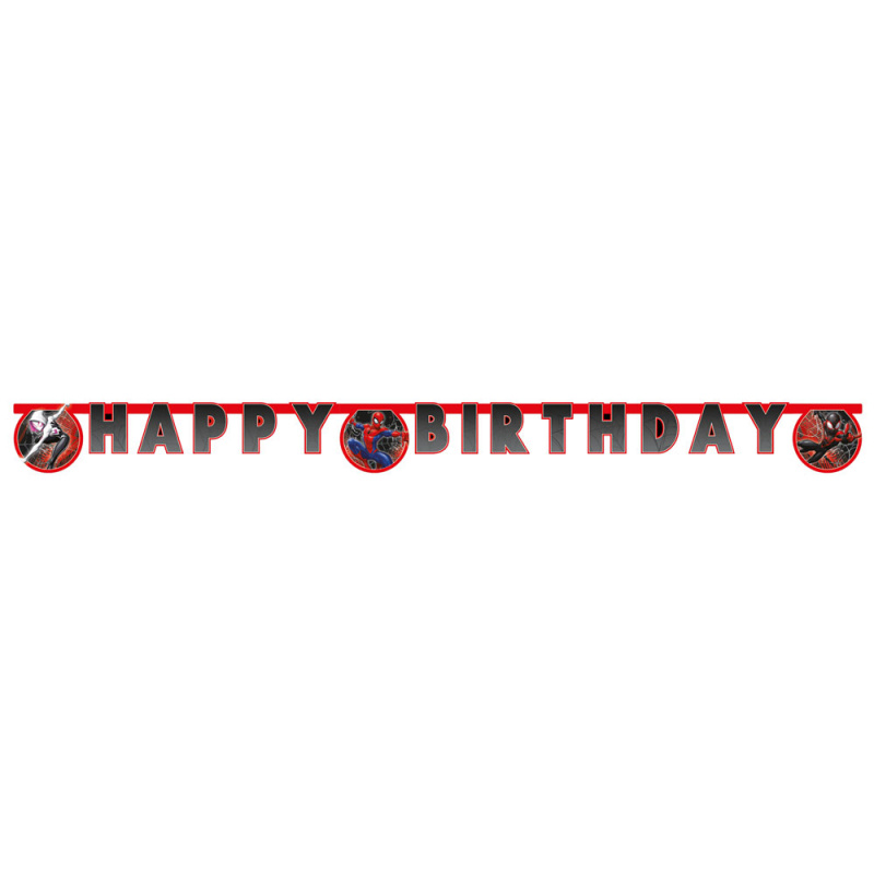 Girlang spiderman happy birthday