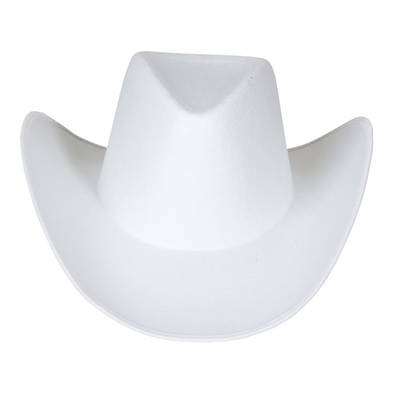 Cowboyhatt Vit