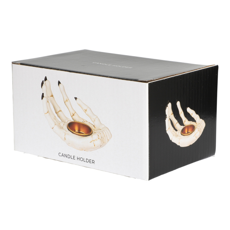 Ljuslykta skeletthand