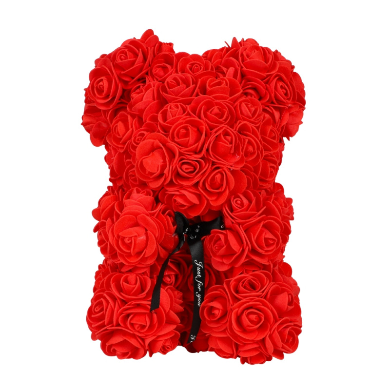 Rose Bear Stor 25cm