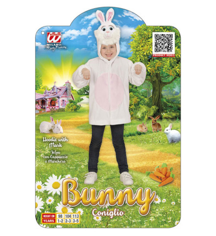 Kaninjacka med huvud