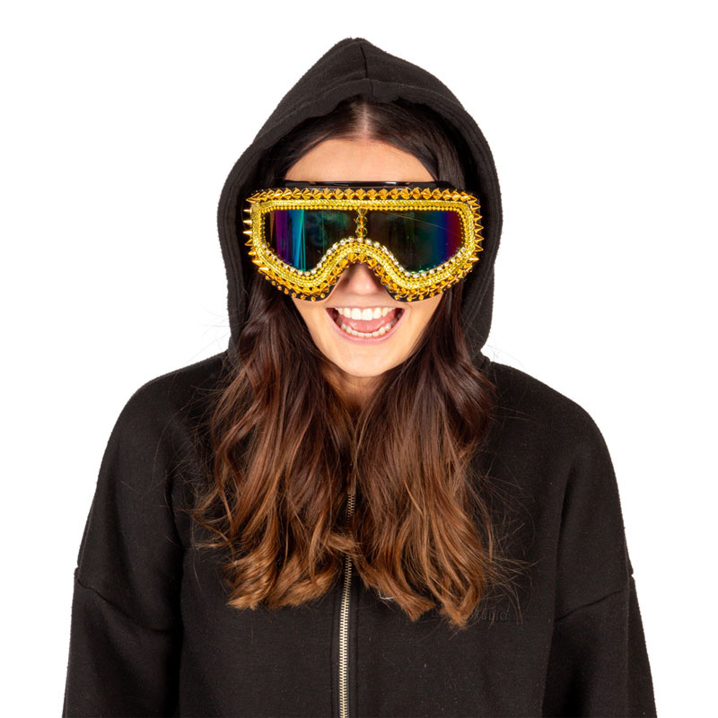 Glasögon after ski guld