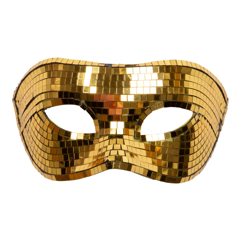 Ögonmask Disco Guld
