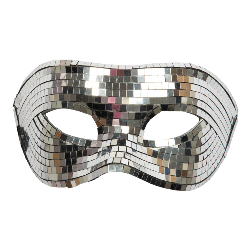 Ögonmask Disco Silver
