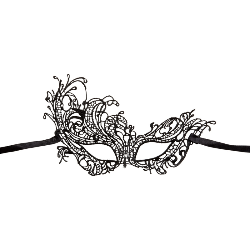 Ögonmask svart spets