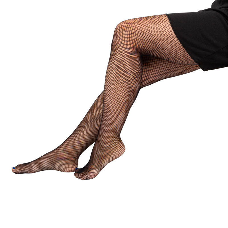 Strumpbyxor svart nät