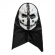 MASK svart vit skelett MASK svart vit skelett