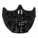 Halvmask i skelettdesign Halvmask i skelettdesign