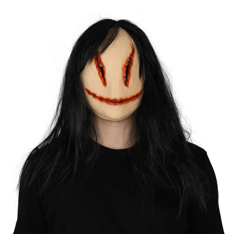 LATEX MASK SCARY GIRL