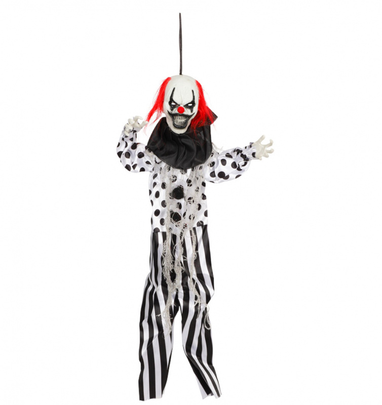 Clown hängande rött hår