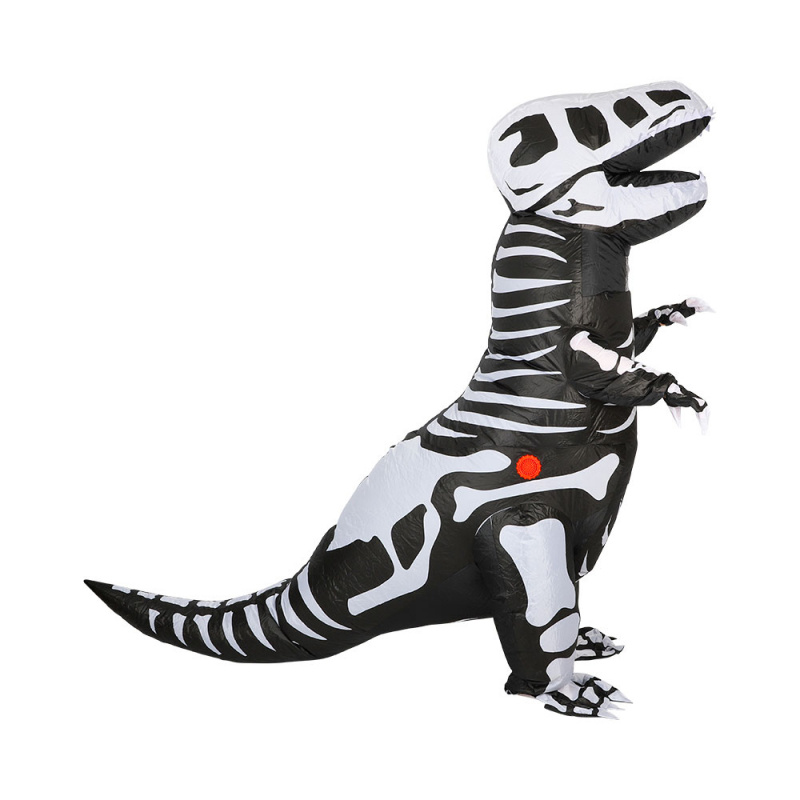 Uppblåsbar t-rex kostym