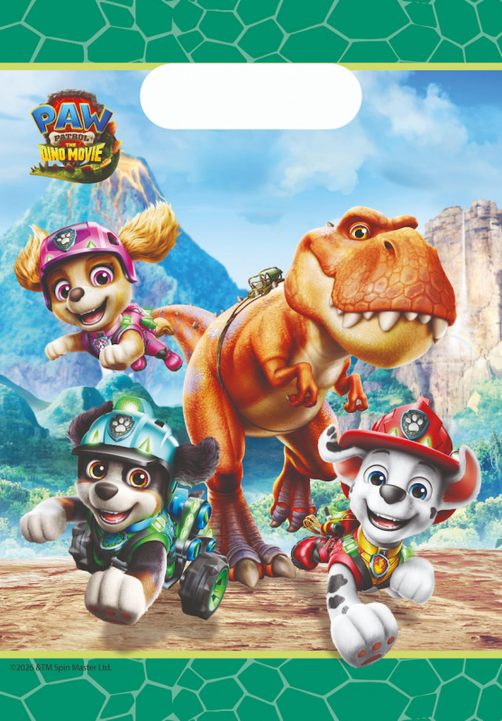 Paw Patrol Dino Påsar Papper 4-pack