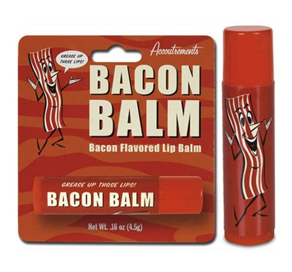 Läppbalsam, Bacon