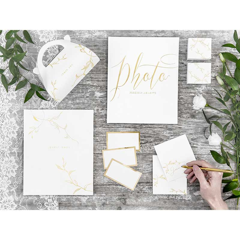 Fotoalbum Gold & White