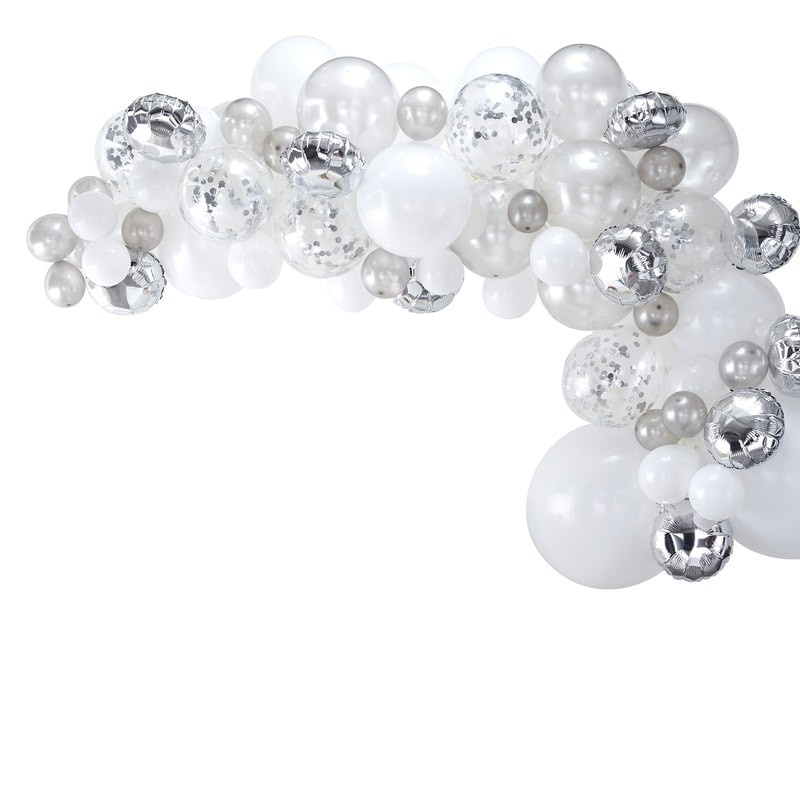 Ballonggirlang Silver