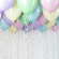 Ballongkit Pastell Takdekoration Ballongkit Pastell Takdekoration