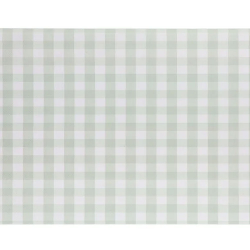 Bordslöpare Grön Rutig 5m