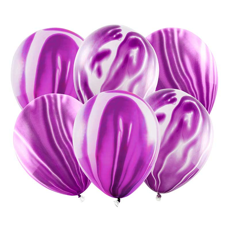 Ballonger Marmor Lila