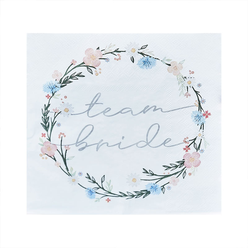 Servetter Team Bride Boho