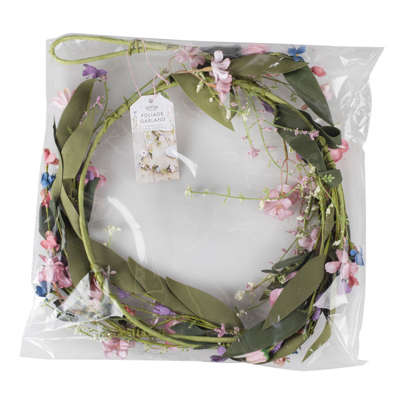 Blomstergirlang Boho