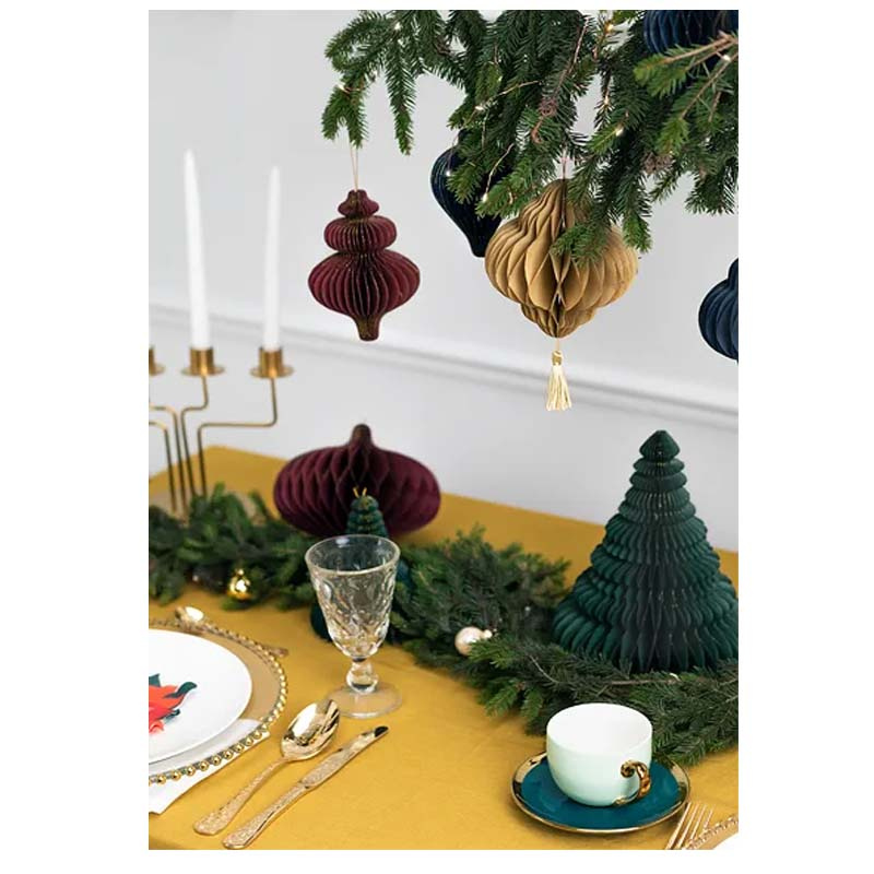 Honeycomb Vinröd Istapp