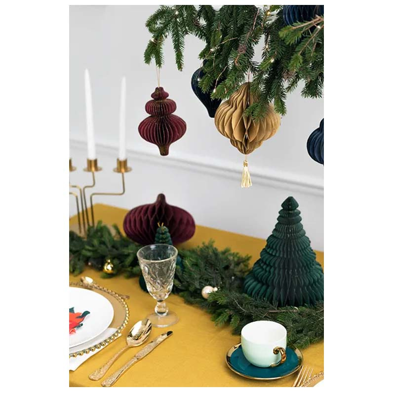 Honeycomb Vinröd Istapp