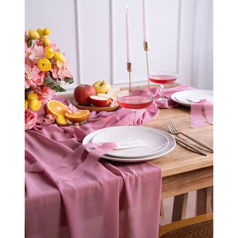 Bordslöpare mörkrosa