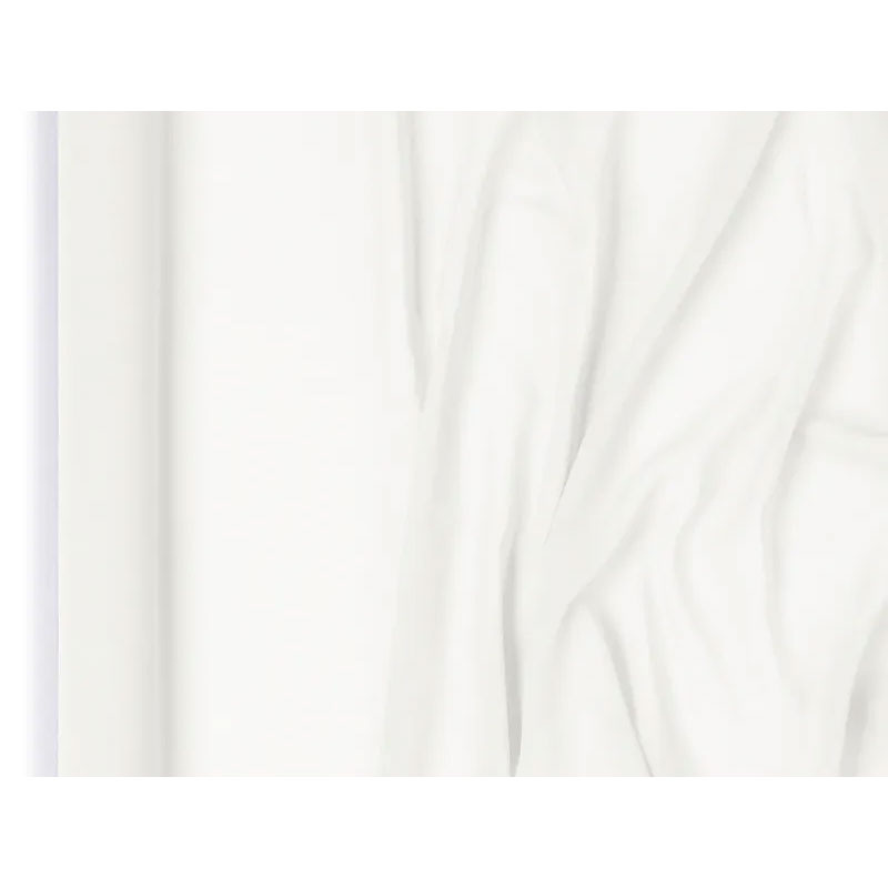 Bordslöpare Chiffong Vit