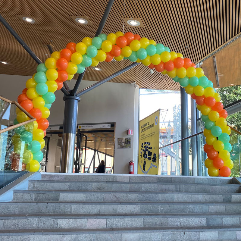 Ballongbåge luftfylld