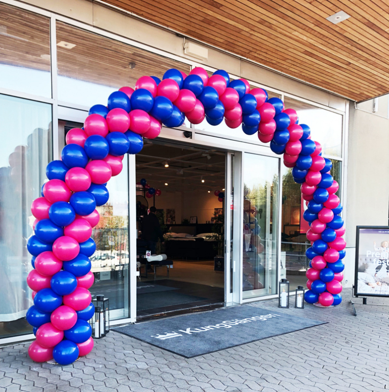 Ballongbåge luftfylld