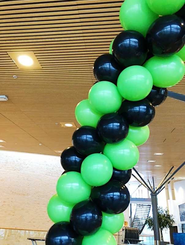 Ballongbåge luftfylld