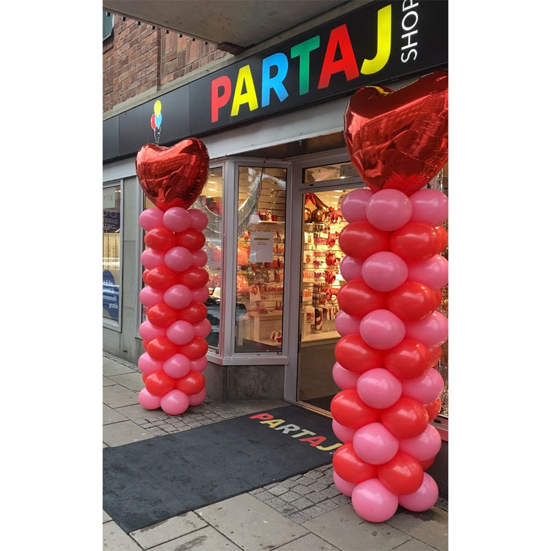 Ballongpelare Luftfylld