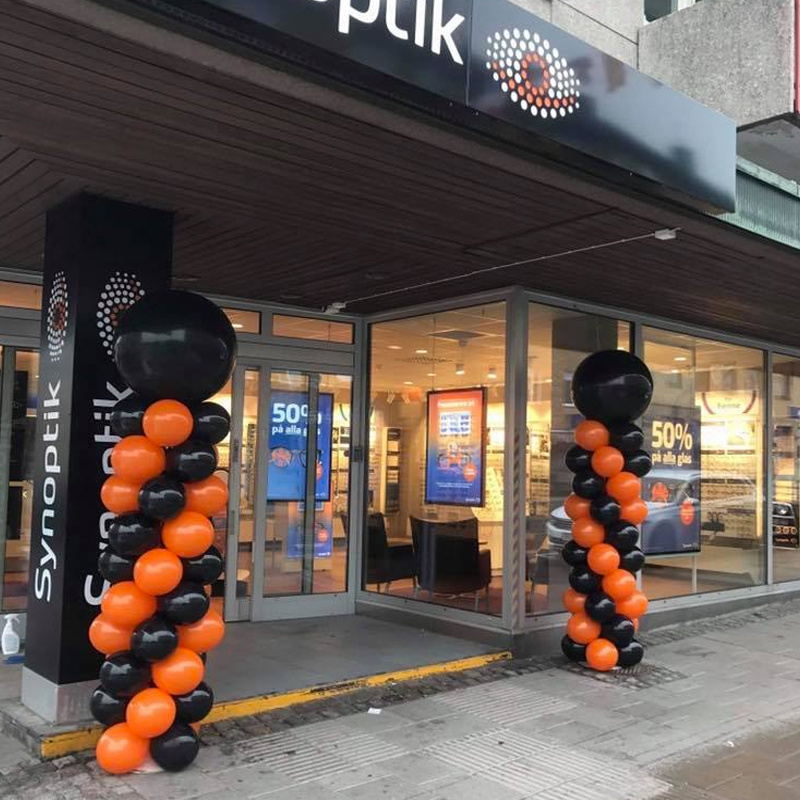 Ballongpelare Luftfylld