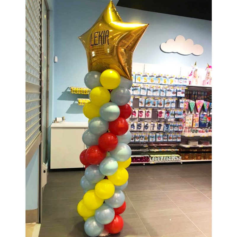 Ballongpelare Luftfylld