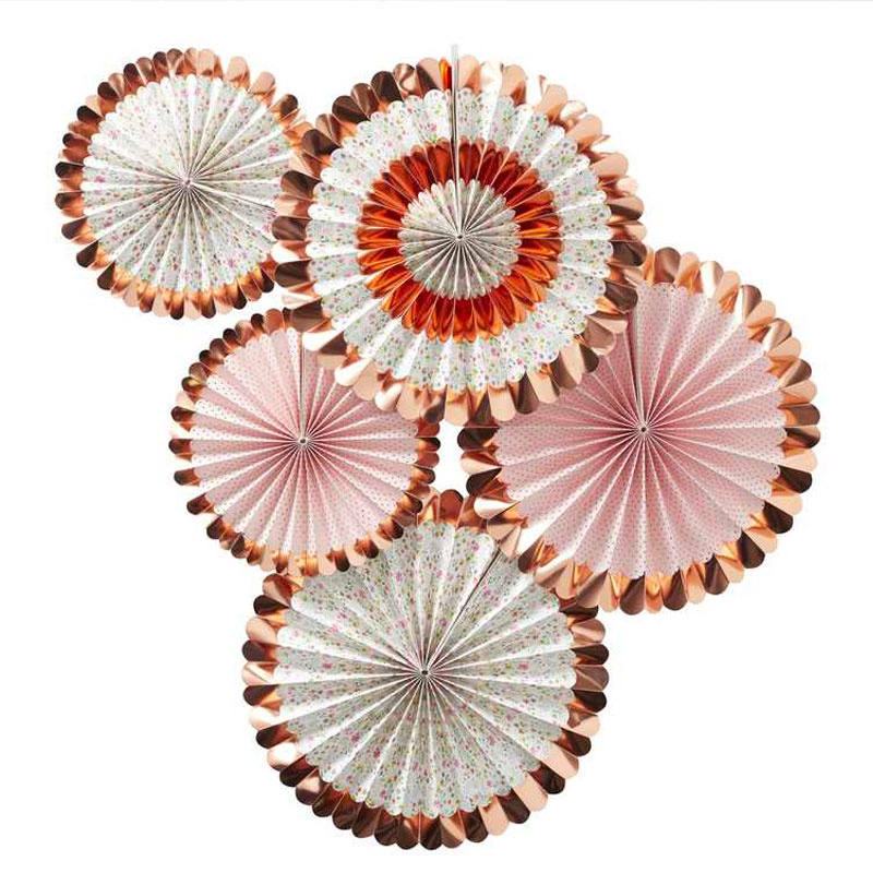 Dekorationsrosetter Floral