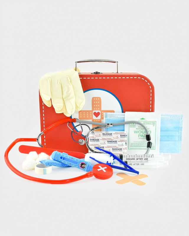 Doktorväska med tillbehör
