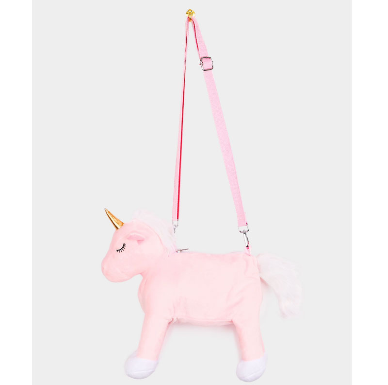 Enhörnings väska rosa