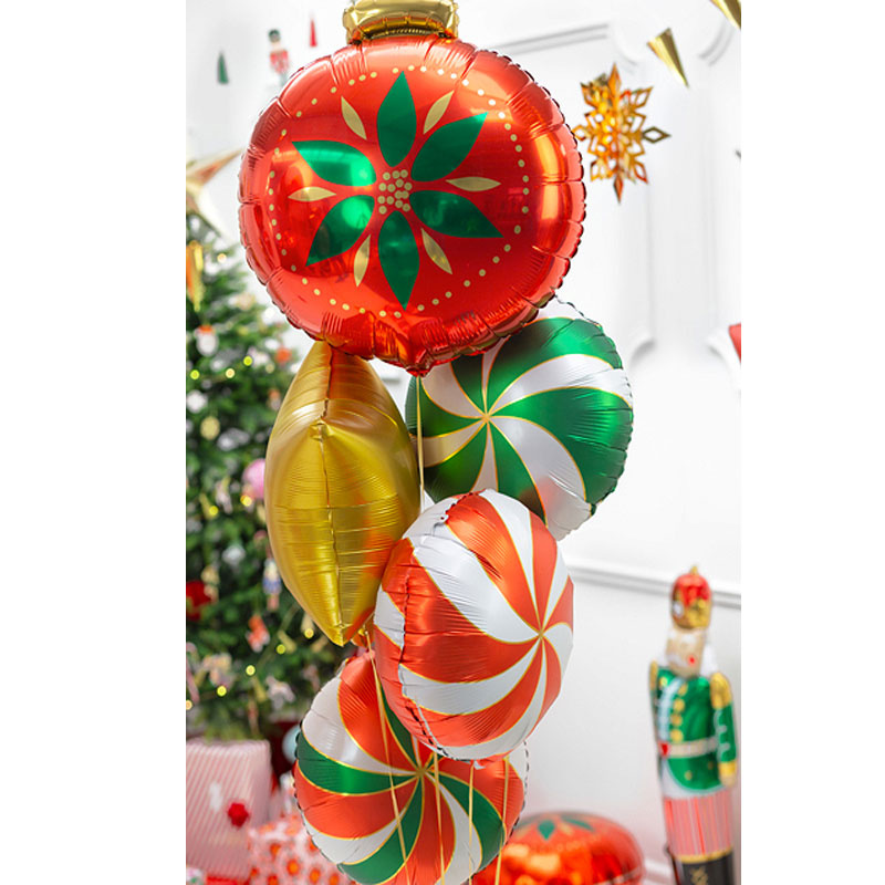 Folieballong Candy Röd