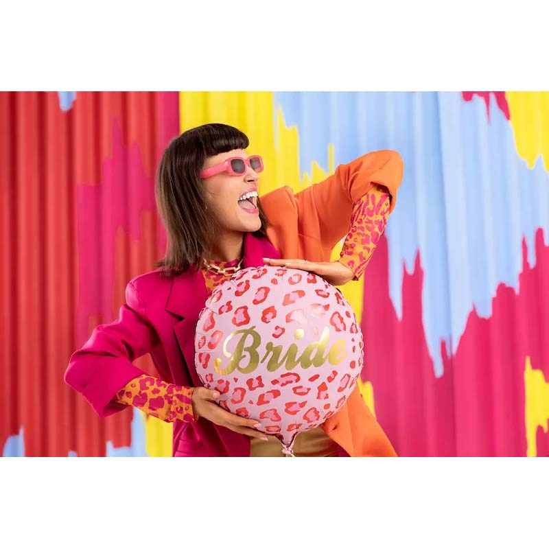 Folieballong Bride Rosa